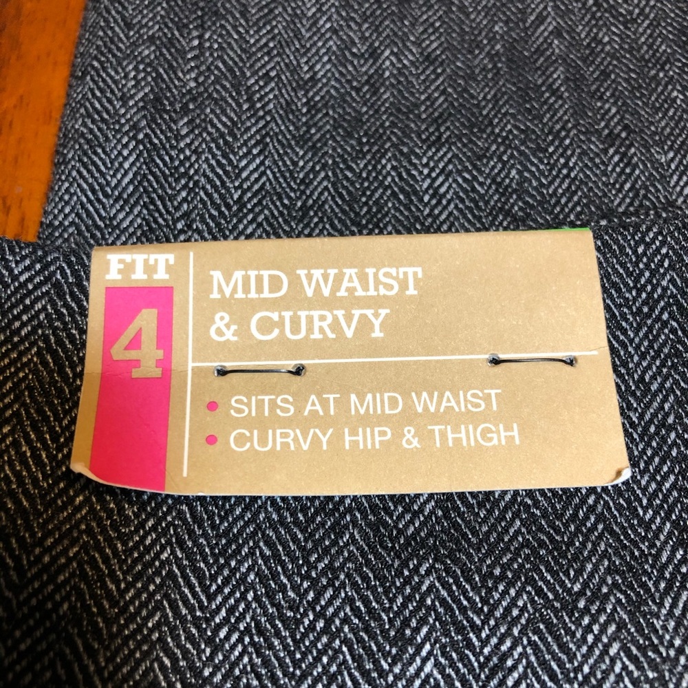 NWT Mossimo mid waist & curvy bootcut dress pants - Picture 5 of 7